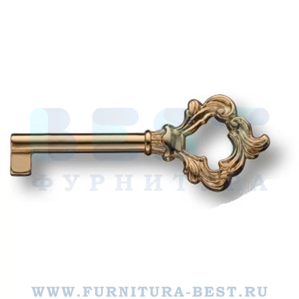 Ключ, 81/42*31 мм, материал цамак, цвет золото, арт. 15.510.42.19 стоимость 495 руб.