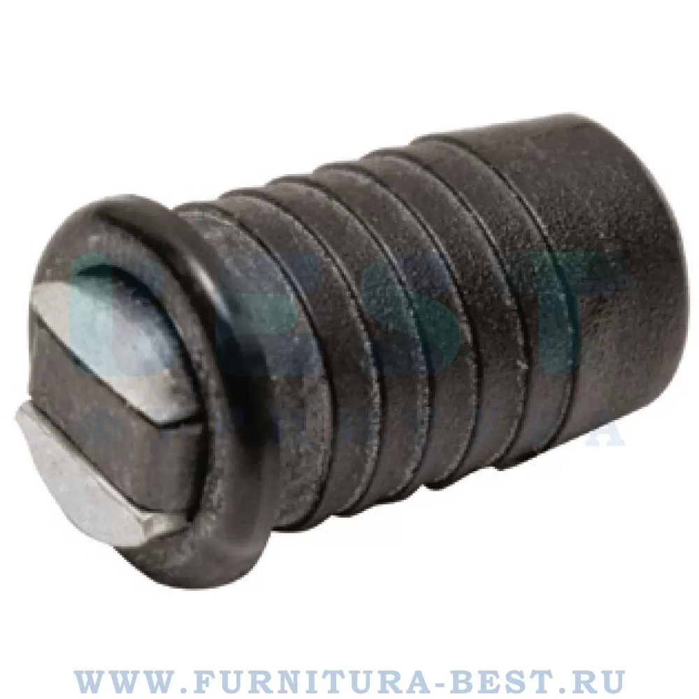 Магнит врезной, d=8*14 мм, материал пластик, цвет черный, арт. 502/CNE стоимость 75 руб.