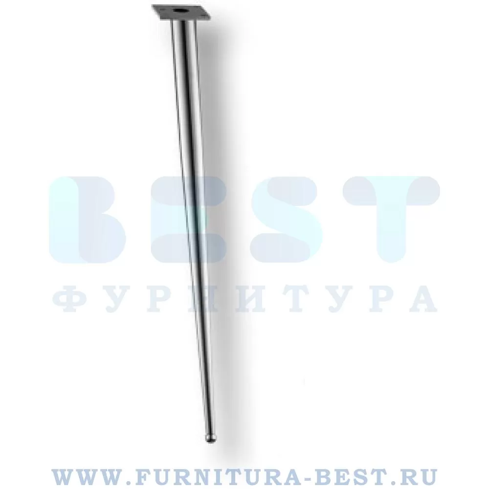 Ножка для мебели BONE, 170*140*710 мм, материал металл, цвет хром глянец, арт. 1180 0710 CHROME стоимость 5 425 руб.