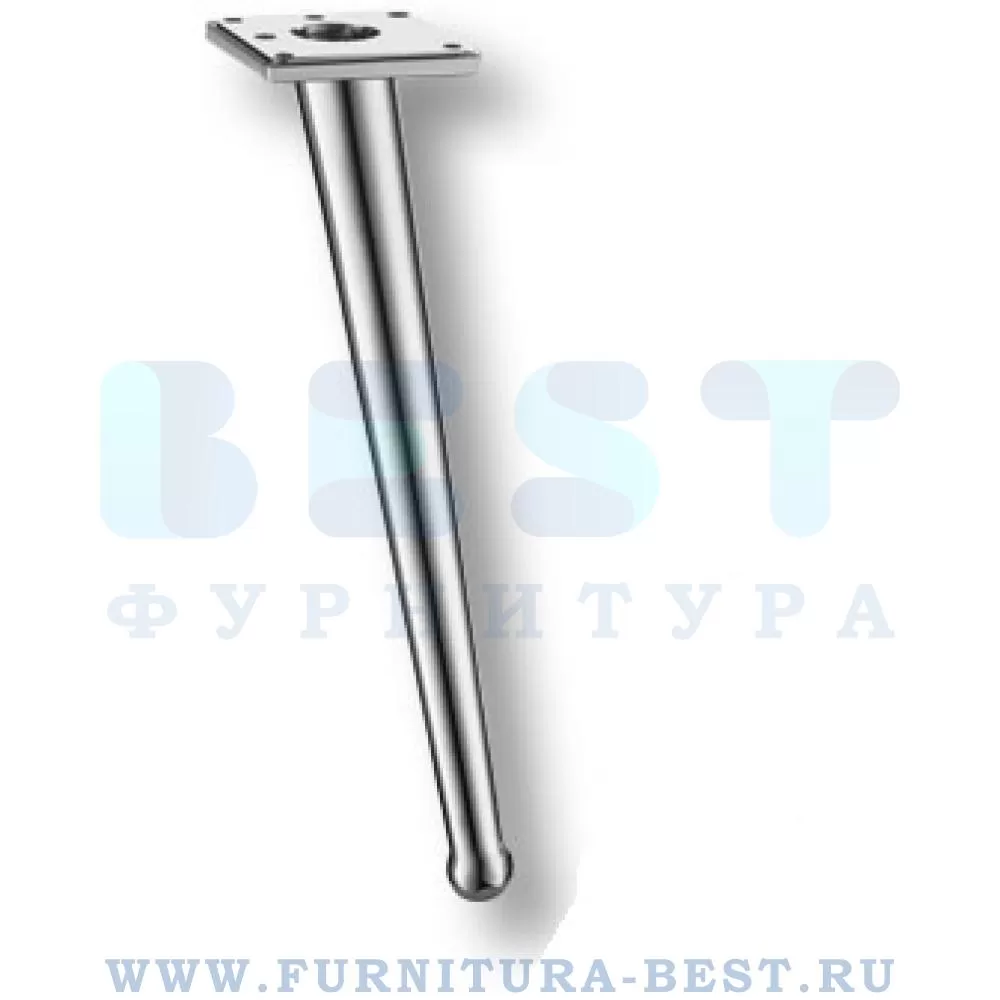 Ножка для мебели BONE, 90*85*250 мм, материал металл, цвет хром глянец, арт. 1180 0250 CHROME стоимость 1 645 руб.