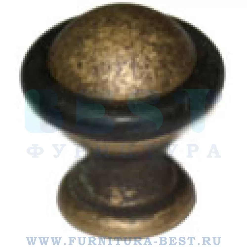 Ограничитель напольный, d=25*27 мм, материал латунь, цвет старая бронза, арт. BRASS-ANTIC-92E стоимость 990 руб.