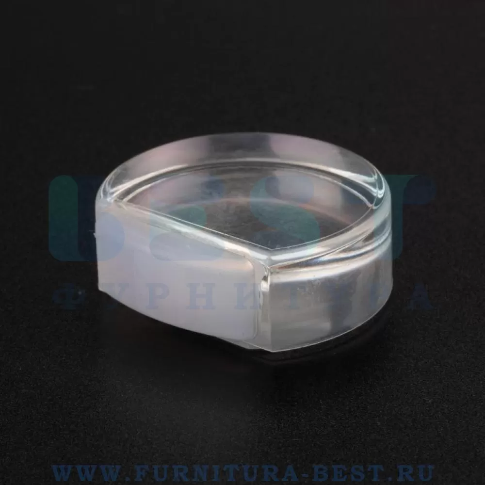 Ограничитель напольный, d=45*16 мм, материал пластик, цвет прозрачный, арт. 00-00018337 стоимость 400 руб.