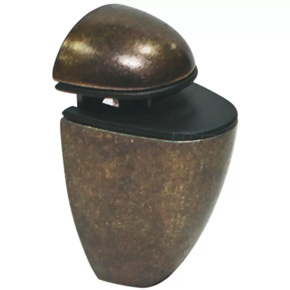 Полкодержатель Пеликан, 28.5*25.5*49 мм, материал металл, цвет бронза патинированная, арт. SU35ABR стоимость 360 руб.