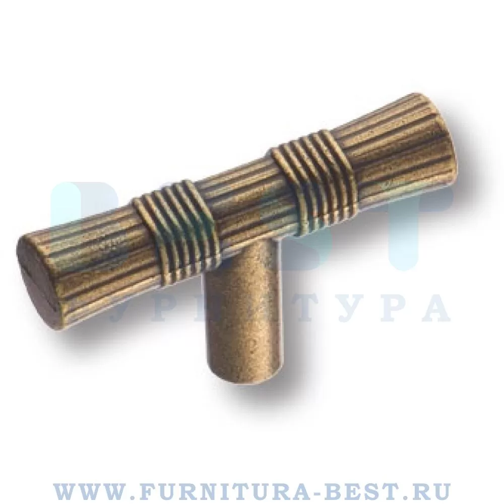Ручка-кнопка, 40*9*22 мм, материал цамак, цвет бронза, арт. MT8112B-72 стоимость 120 руб.