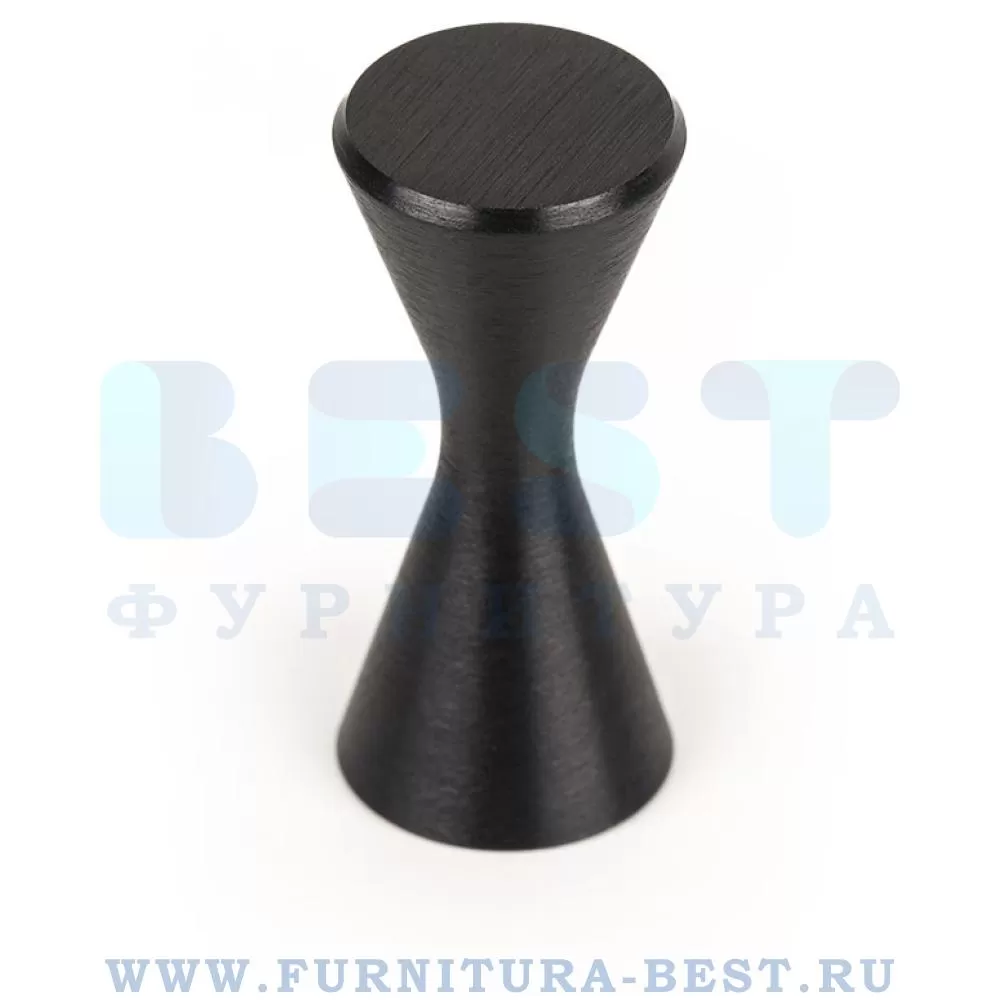 Ручка-кнопка, d=13.5*31 мм, материал металл, цвет чёрный матовый, арт. 0497014L30 стоимость 560 руб.