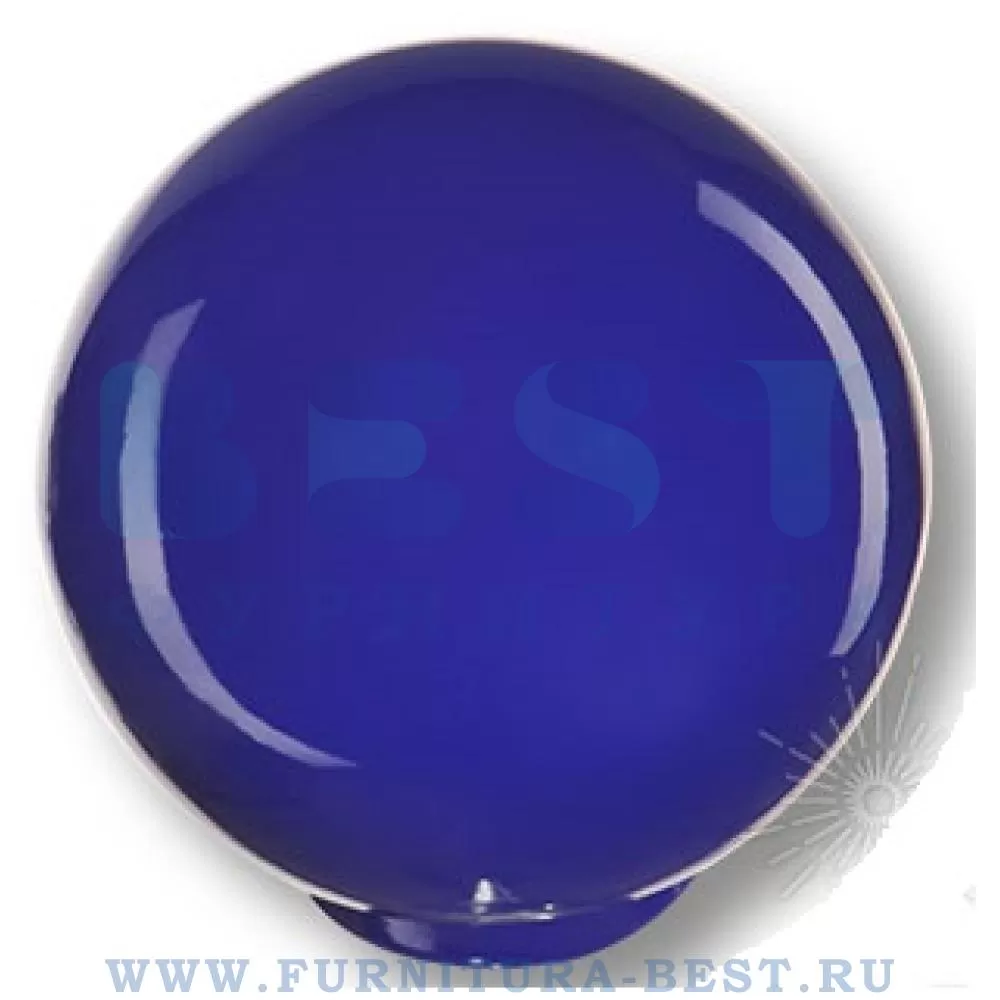 Ручка-кнопка, d=24*26 мм, материал пластик, цвет синий, арт. 626AZ стоимость 135 руб.