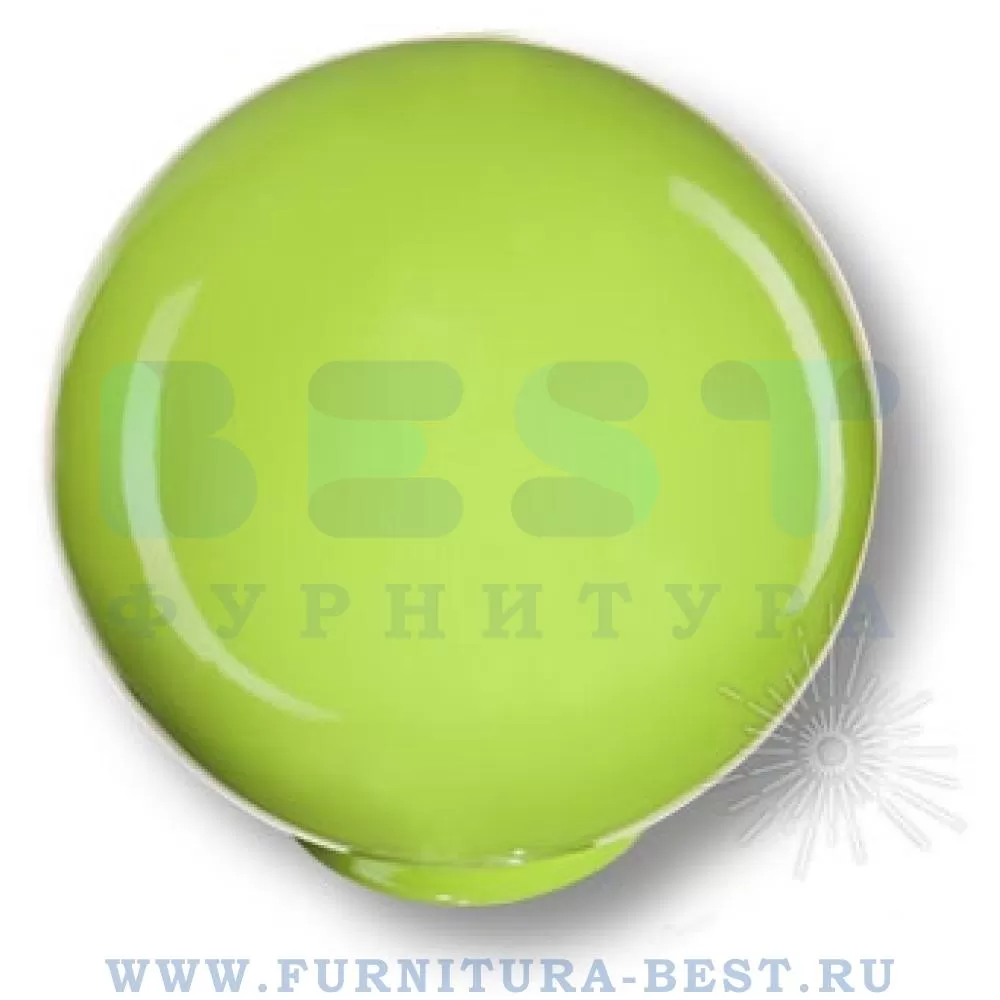 Ручка-кнопка, d=34*36 мм, материал пластик, цвет пластик (фисташковый глянцевый), арт. 626PI2 стоимость 185 руб.