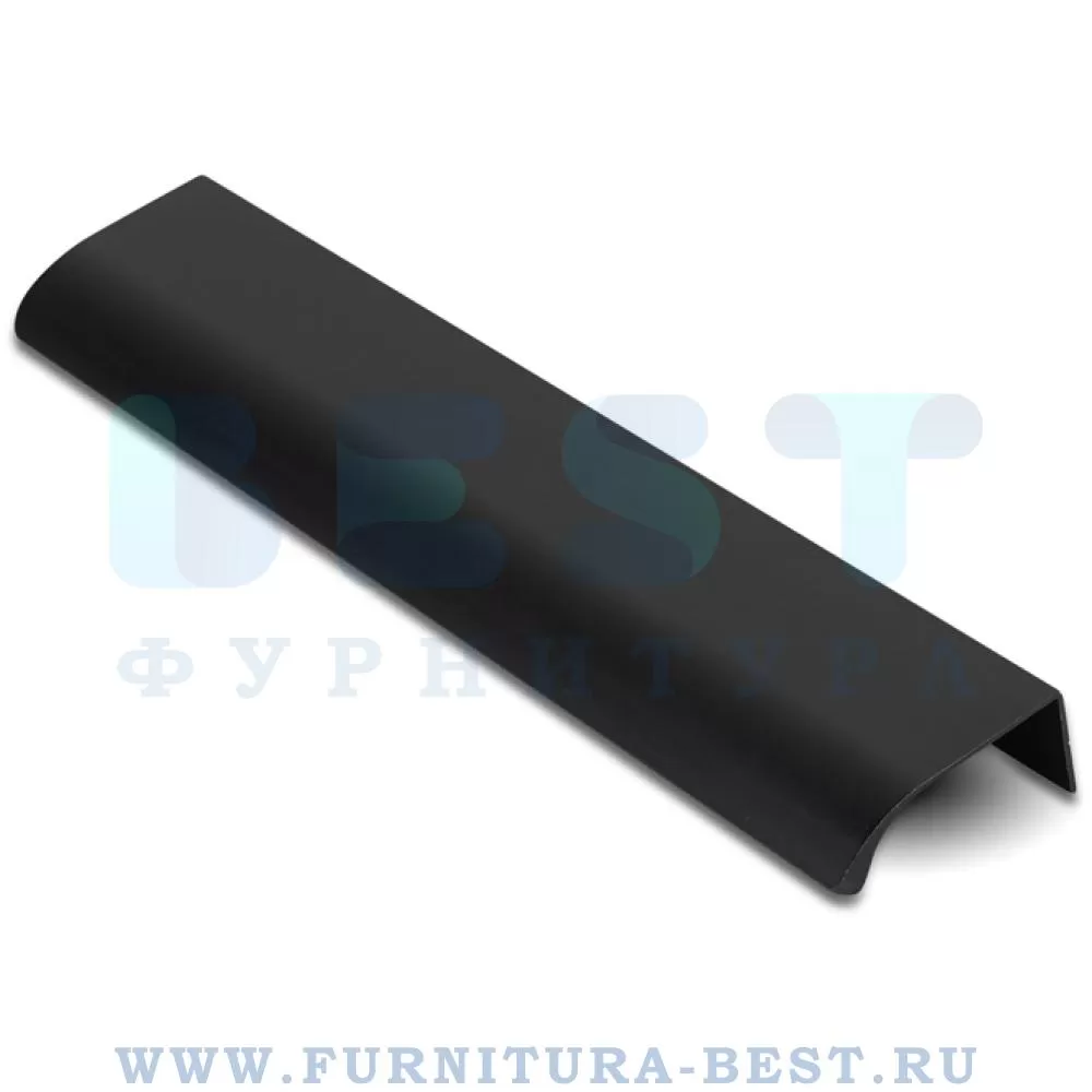 Ручка-профиль 160 мм, материал алюминий, цвет чёрный матовый, арт. R6603A.160BLAG стоимость 205 руб.
